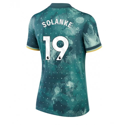 Dámy Fotbalový dres Tottenham Hotspur Dominic Solanke #19 2024-25 Třetí Krátký Rukáv